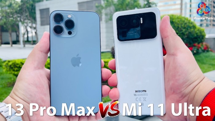 Xiaomi Mi 11 Ultra - iPhone 13 Pro Max Kamera Karşılaştırması